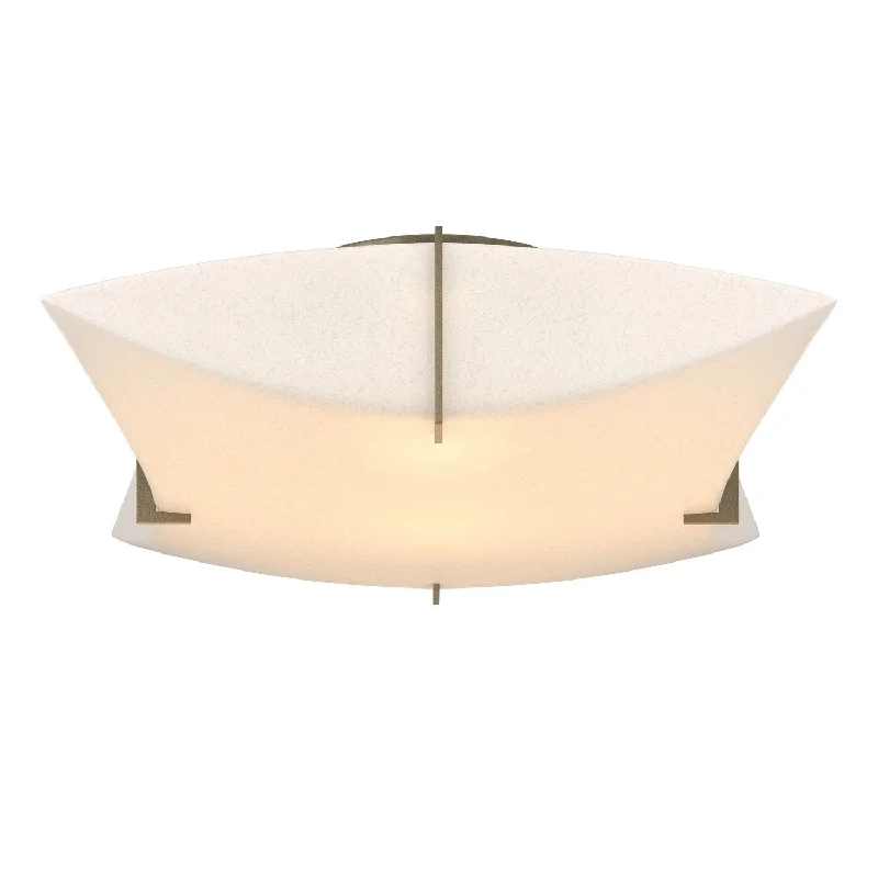 Industrial Area Lighting for Large Open SpacesBento Two Light Semi-Flush Mount