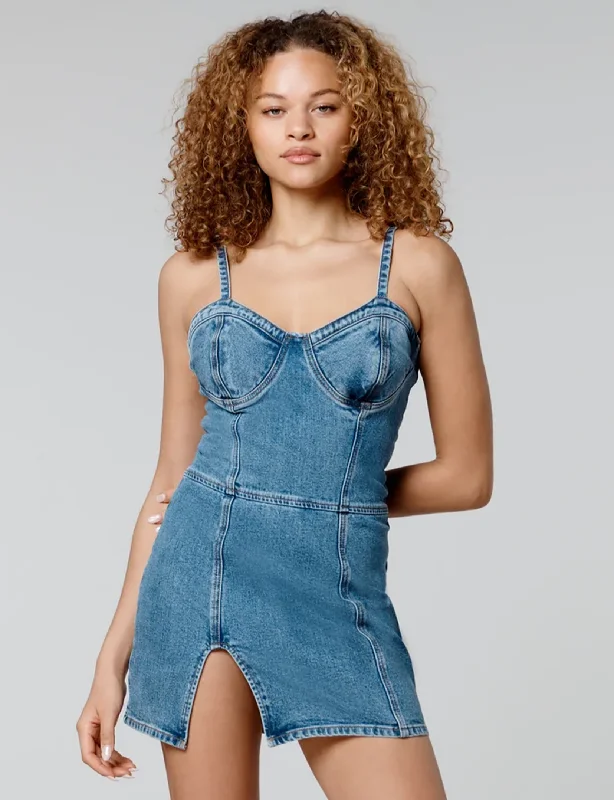 Own It Mini Dress, Denim