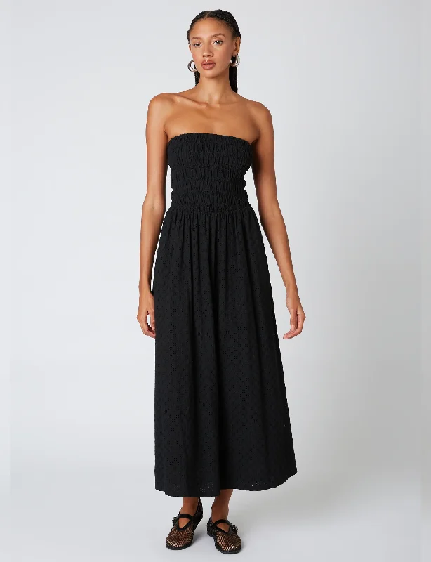 River Dress, Black