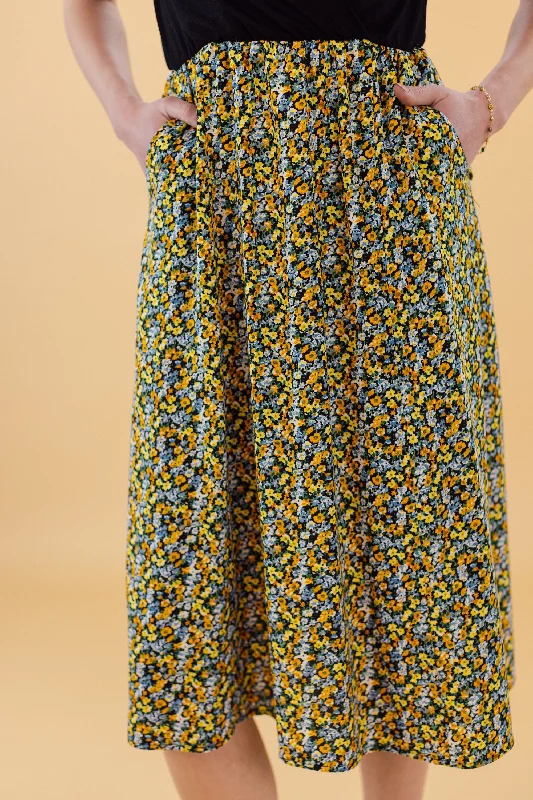 Dress Bridget Yellow Blossom.