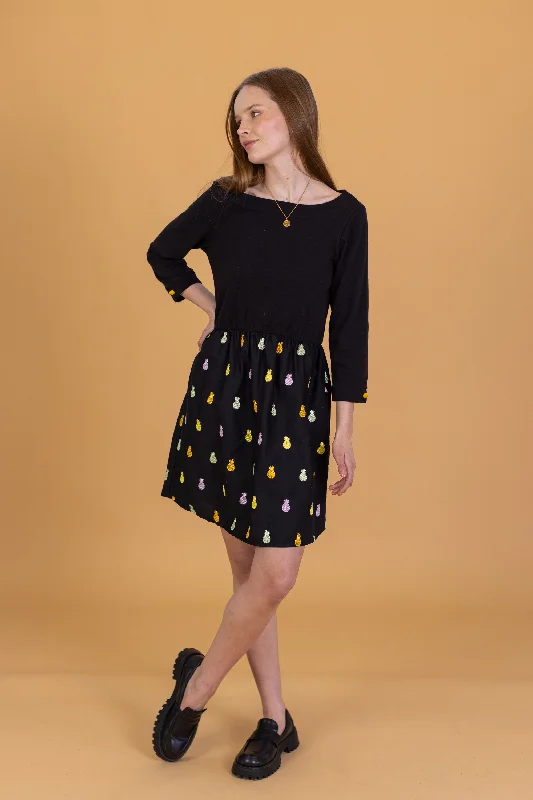 Dress Luiza Black Pineapple.