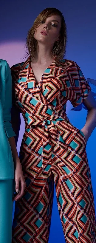 Camelot Geo Print Jumpsuit