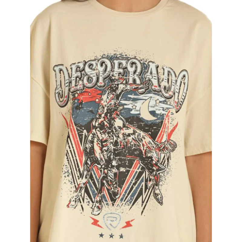 Rock & Roll Women's Cream Desperado Tee