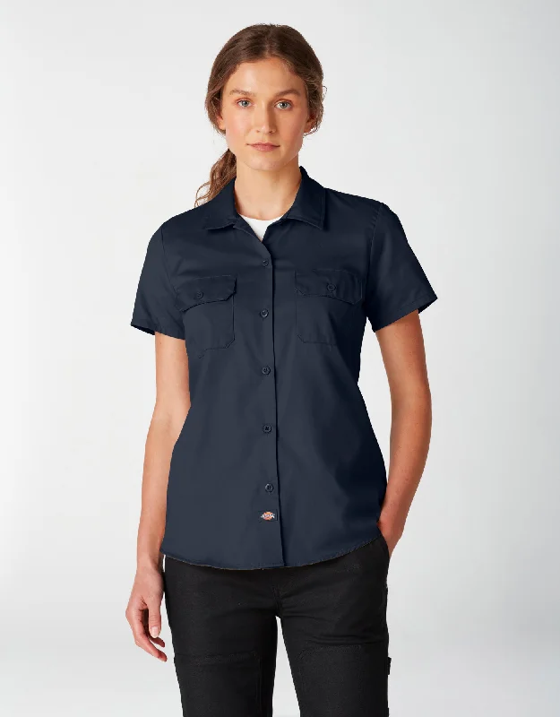 Dickies Women's FLEX Short Sleeve Work Shirt