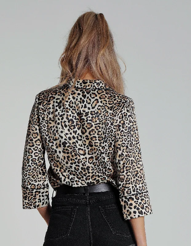 Effie Shirt Leopard Print