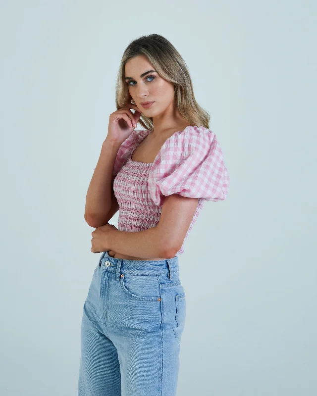 Susannah Top Pink Lemonade