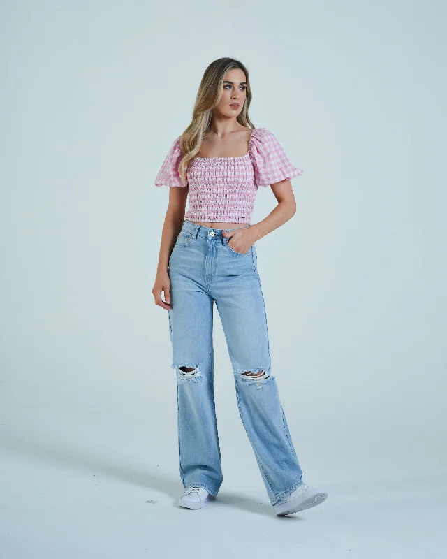 Susannah Top Pink Lemonade