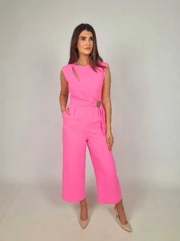 Laura Bernal Pedido Pink Jumpsuit