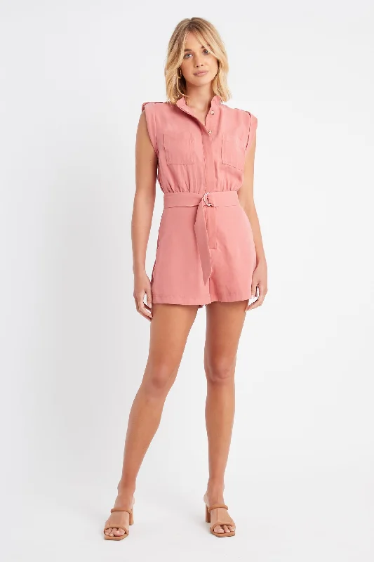 Montmartre Belted Playsuit