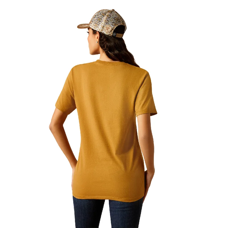 Ariat Harvest Gold Longhorn Tee