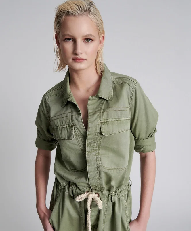 ONETEASPOON Womens Safari Ranger Jumpsuit Super Khaki