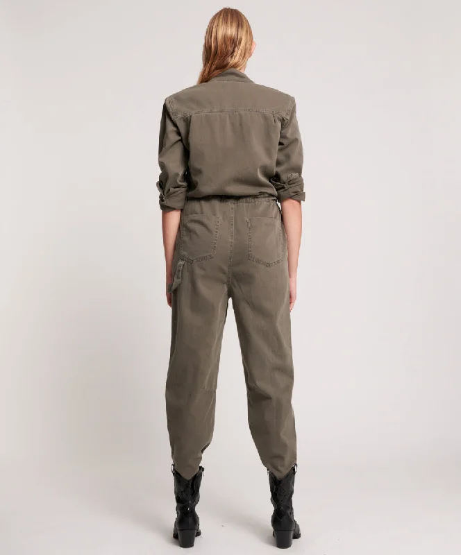 OneTeaspoon WOMENS DARK KHAKI STARSHIP JUMPSUIT