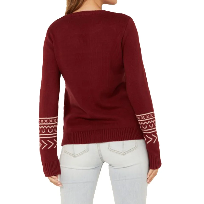 Cotton & Rye Women's Wine Longhorn Sweater