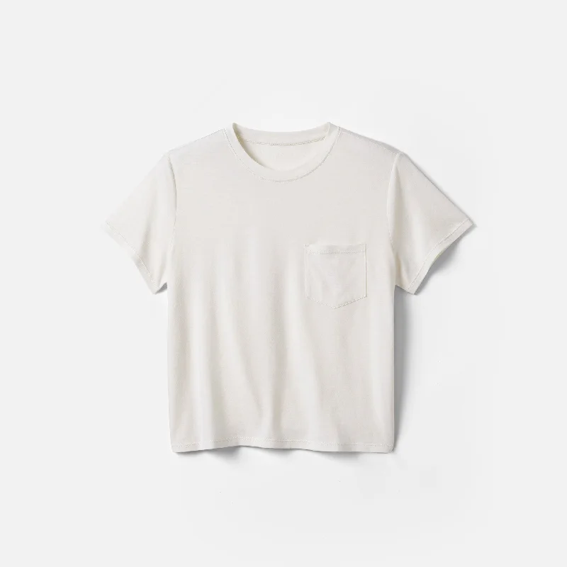 Women's Merino Boxy Pocket Tee