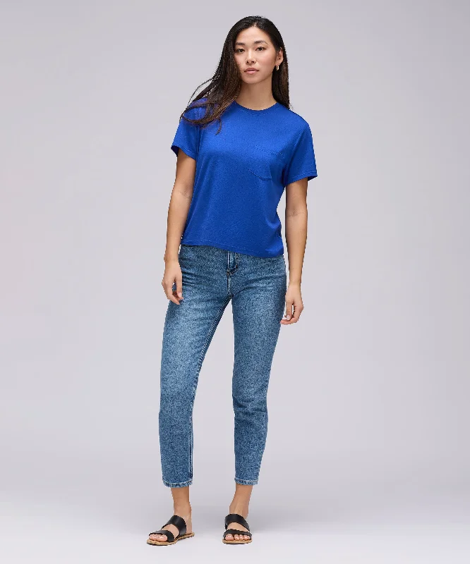 Women's Merino Boxy Pocket Tee