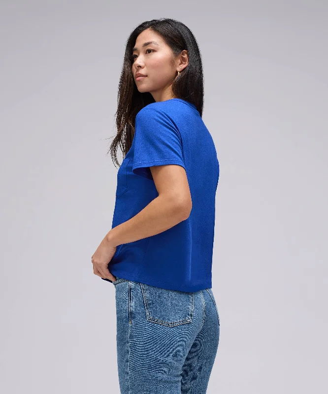 Women's Merino Boxy Pocket Tee