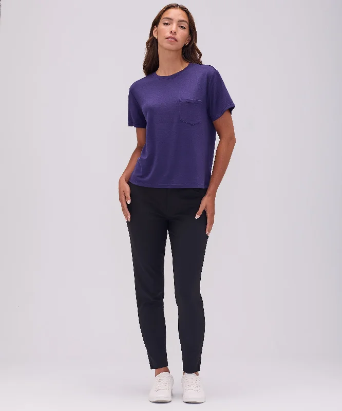 Women's Merino Boxy Pocket Tee