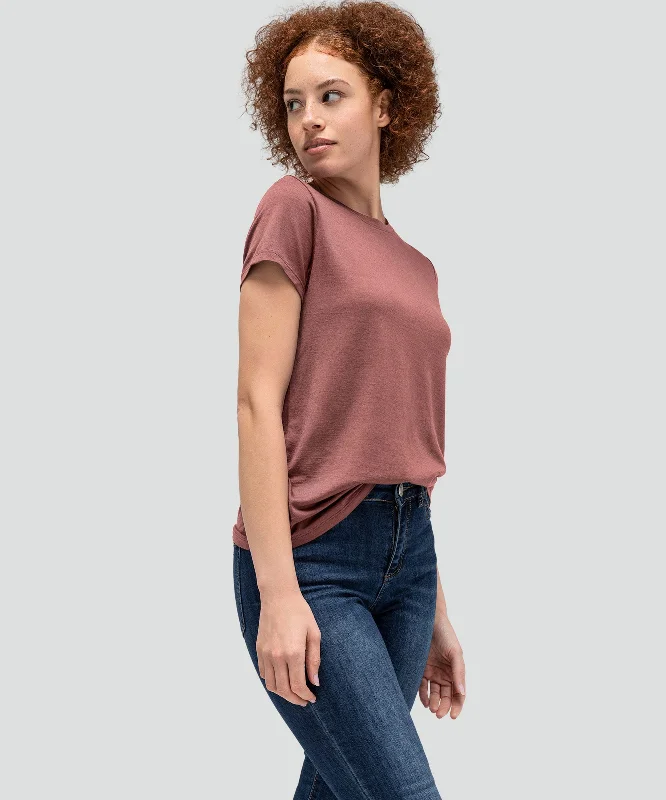 Women's Merino Crew Neck T-Shirt