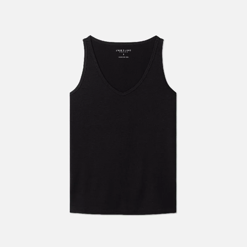 Women's Relaxed Merino V-Neck Tank