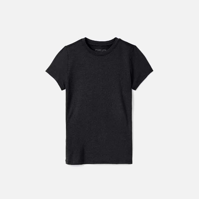 Women's Slim Merino Crew Neck T-Shirt