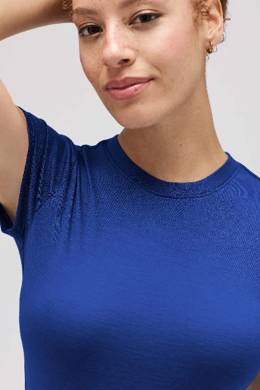 Women's Slim Merino Crew Neck T-Shirt