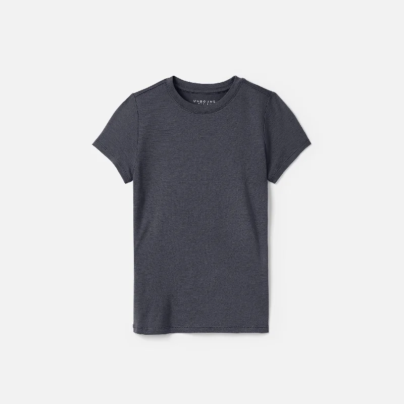 Women's Slim Merino Crew Neck T-Shirt