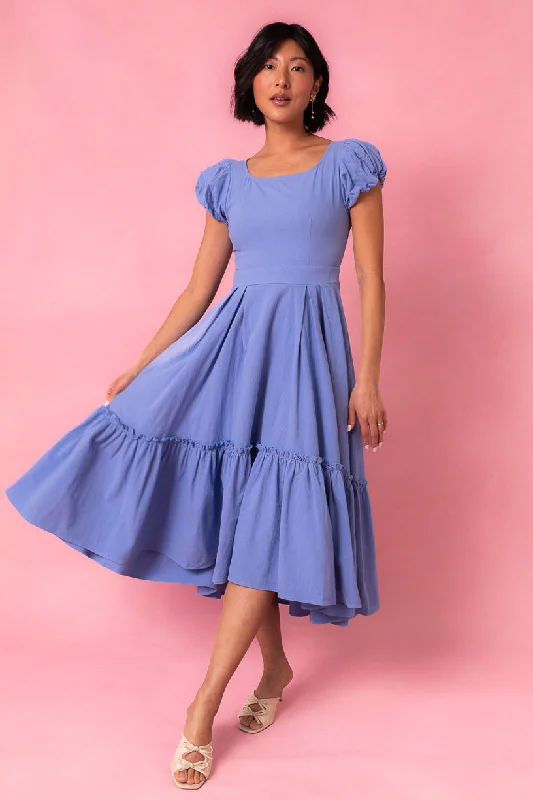 Dahlia Dress in Blue - FINAL SALE