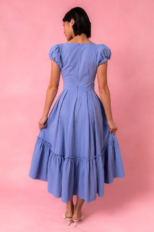 Dahlia Dress in Blue - FINAL SALE