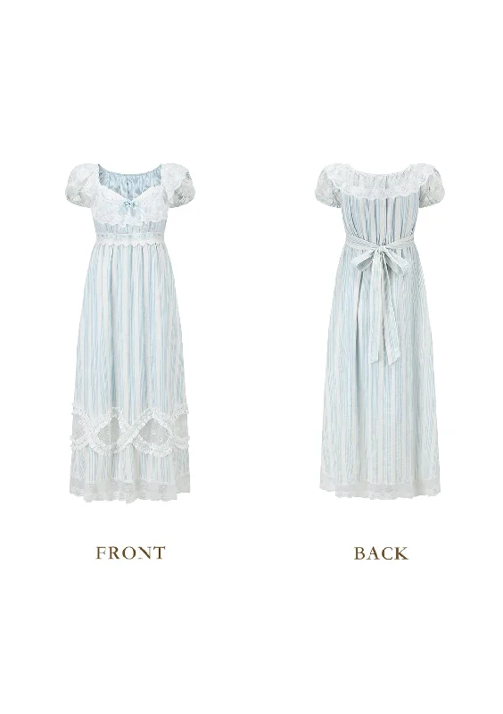 “Matin de fenêtre fleurie” Dress