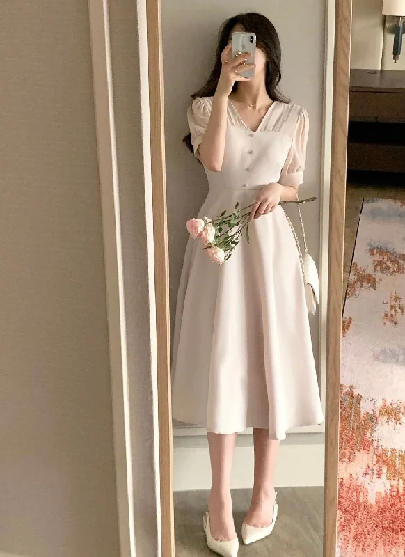 [🕊️SS] Feminine Chiffon Dress