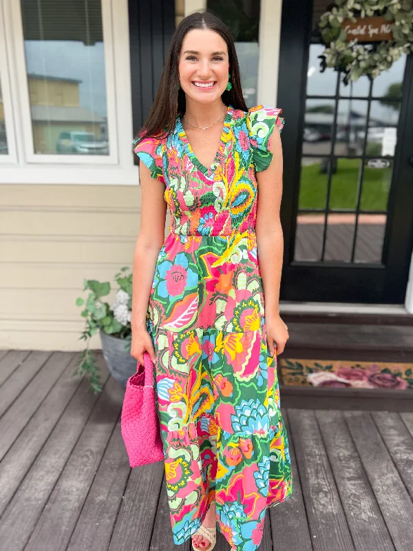 The Lanai Sunfire Dress