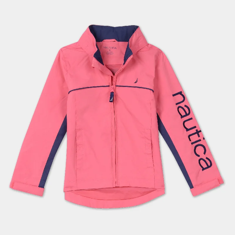 Nautica Little Girls' Water-Resistant J-Class Jacket (4-6X)