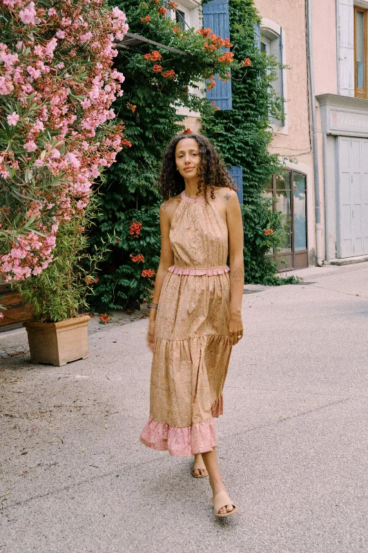 The Reese Dress | Paisley Coral