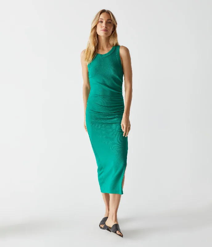 Tala Asymmetrical Midi Dress