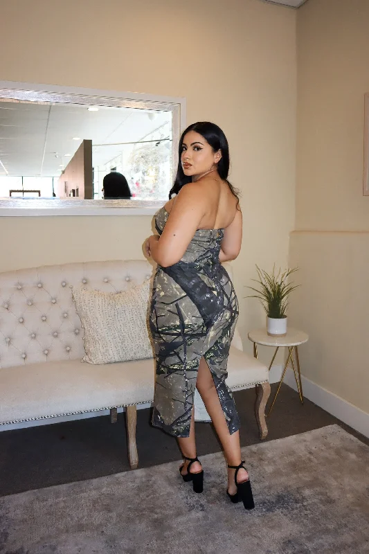 Camo Tube Dress